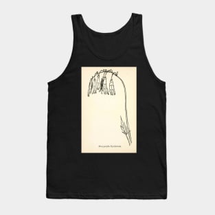 Funny Fictional People Upside Down Plant Lover Nonsense Botany Plant Taxonomy Tank Top